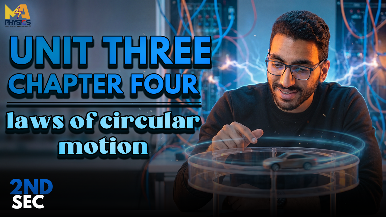 2nd Secondary | Unit 3 – Chapter 4 | Laws Of Circular Motion